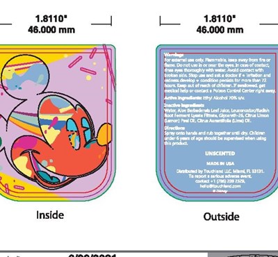 Back (Disney Unscented Back)